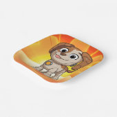 Sesamstraat | Mecha Builders Tango Papieren Bordje (Gebogen)