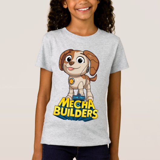 Sesamstraat | Mecha Builders Tango T-shirt (Voorkant)