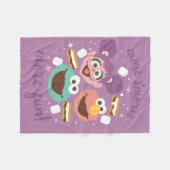 Sesamstraat | Meer snoepjes. Fleece Deken (Voorkant (Horizontaal))
