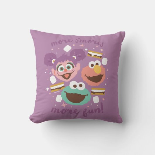 Sesamstraat | Meer snoepjes. Kussen (Voorkant)