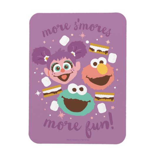 Sesamstraat | Meer snoepjes. Magneet (Verticaal)