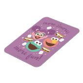 Sesamstraat | Meer snoepjes. Magneet (Linkerzijde)