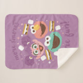 Sesamstraat | Meer snoepjes. Sherpa Deken (Voorkant (horizontaal))