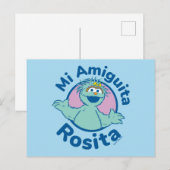 Sesamstraat | Mi Amiguita Rosita Briefkaart (Voorkant / Achterkant)