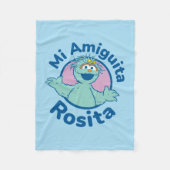 Sesamstraat | Mi Amiguita Rosita Fleece Deken (Voorkant)
