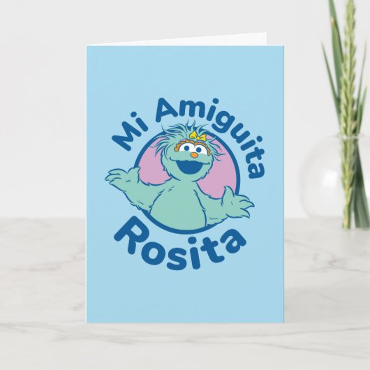Sesamstraat | Mi Amiguita Rosita Kaart (Voorkant)