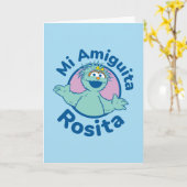 Sesamstraat | Mi Amiguita Rosita Kaart (Gele Bloem)