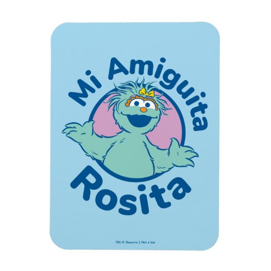 Sesamstraat | Mi Amiguita Rosita Magneet (Verticaal)