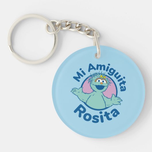 Sesamstraat | Mi Amiguita Rosita Sleutelhanger (Voorkant)