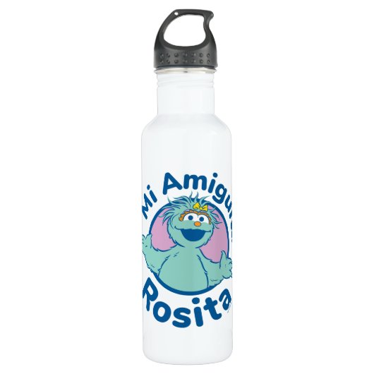 Sesamstraat | Mi Amiguita Rosita Waterfles (Voorkant)