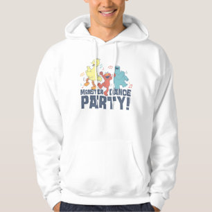 Sesamstraat   Monster Dance Party Hoodie
