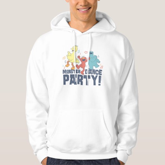 Sesamstraat | Monster Dance Party Hoodie (Voorkant)