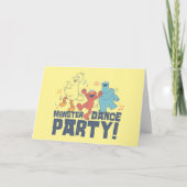 Sesamstraat | Monster Dance Party Kaart (Voorkant)
