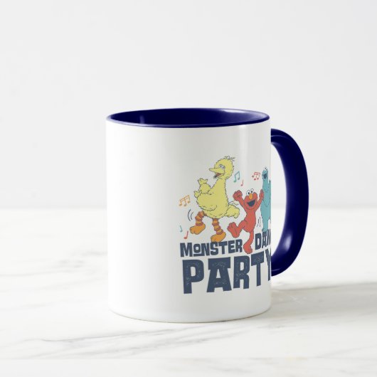 Sesamstraat | Monster Dance Party Mok (Voorkant rechts)