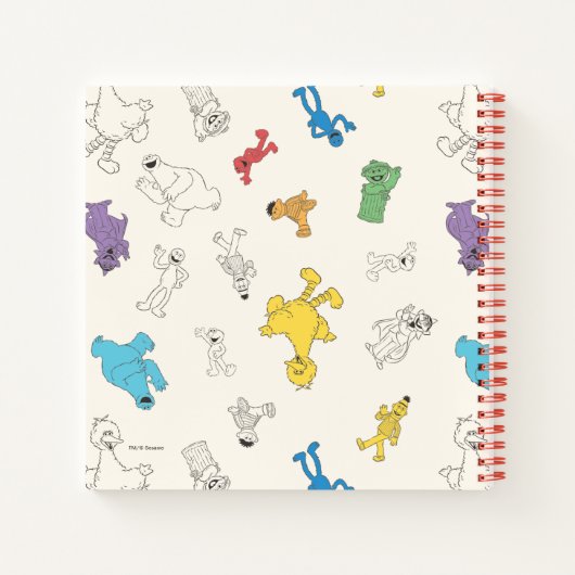 Sesamstraat | Monster Dance Party Notitieboek (Achterkant)