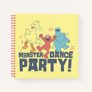 Sesamstraat   Monster Dance Party Notitieboek