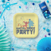 Sesamstraat | Monster Dance Party Papieren Bordje (Feest)