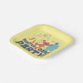 Sesamstraat | Monster Dance Party Papieren Bordje (Gebogen)