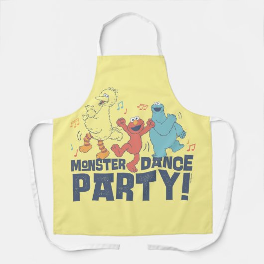 Sesamstraat | Monster Dance Party Schort (Voorkant)