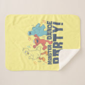 Sesamstraat | Monster Dance Party Sherpa Deken (Voorkant (horizontaal))