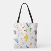 Sesamstraat | Monster Dance Party Tote Bag (Achterkant)