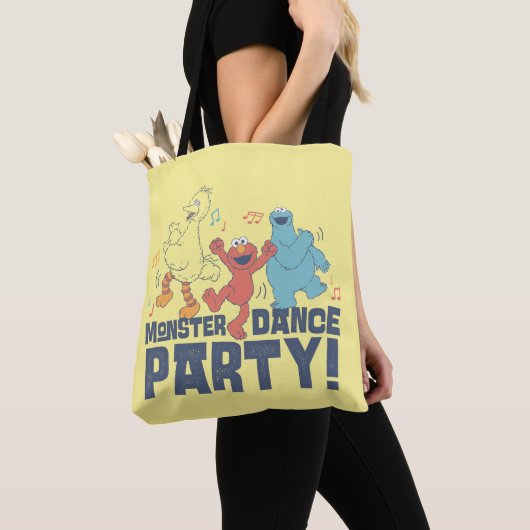 Sesamstraat | Monster Dance Party Tote Bag (Dichtbij)