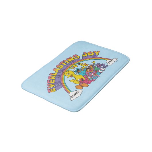 Sesamstraat | Mount Everduurzame Joy sinds 1969 Badmat (Gekanteld)