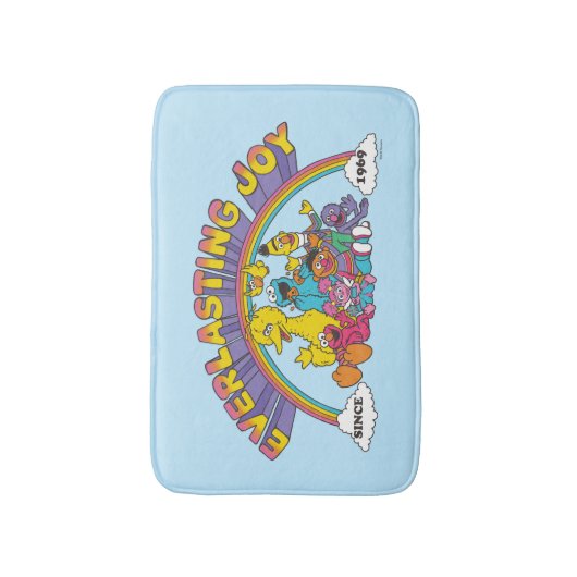 Sesamstraat | Mount Everduurzame Joy sinds 1969 Badmat (Voorkant Verticaal)