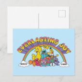 Sesamstraat | Mount Everduurzame Joy sinds 1969 Briefkaart (Voorkant / Achterkant)