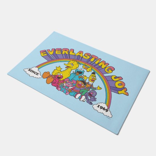 Sesamstraat | Mount Everduurzame Joy sinds 1969 Deurmat (Schuin)