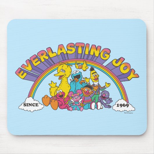 Sesamstraat | Mount Everduurzame Joy sinds 1969 Muismat (Voorkant)