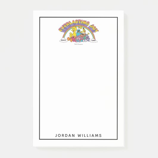 Sesamstraat | Mount Everduurzame Joy sinds 1969 Post-it® Notes (Voorkant)