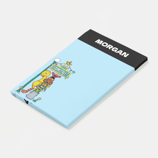 Sesamstraat | Naam toevoegen Post-it® Notes (Schuin)