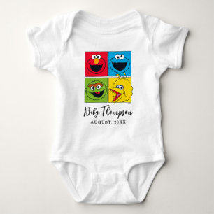  Sesamstraat   Nieuwe baby Romper
