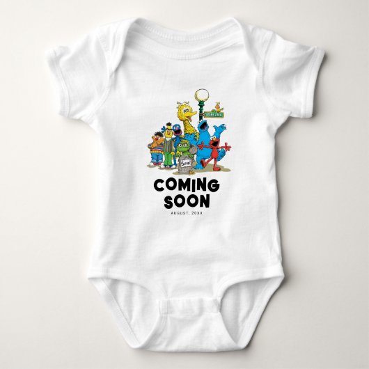 Sesamstraat | Nieuwe baby Romper (Voorkant)