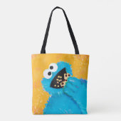 Sesamstraat | NOM NOM Cookie Monster Tote Bag (Achterkant)
