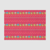 Sesamstraat Nutcracker Holiday Patroon Tissuepapier (Voorkant)