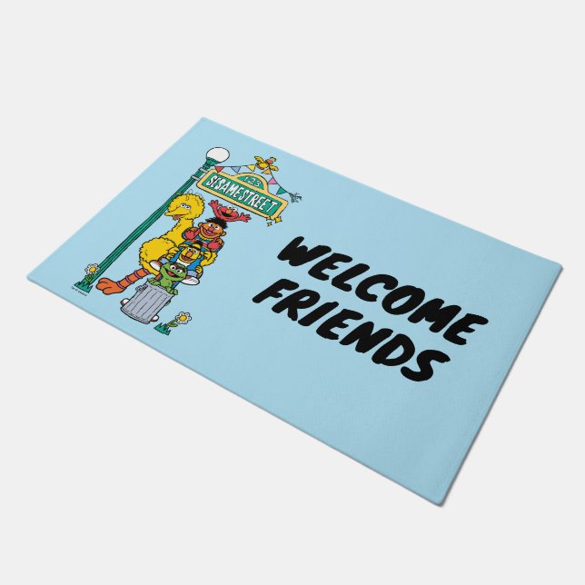 Sesamstraat | Onder Sesamstraat Deurmat (Schuin)