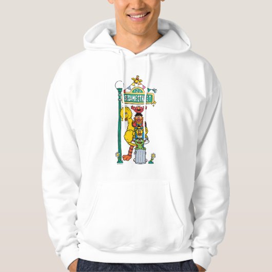Sesamstraat | Onder Sesamstraat Hoodie (Voorkant)