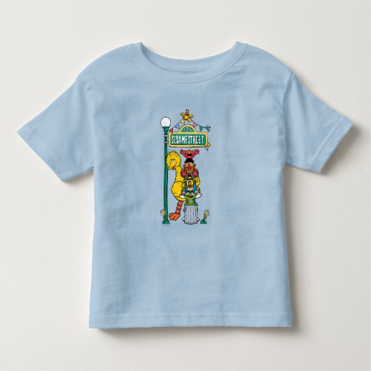 Sesamstraat | Onder Sesamstraat Kinder Shirts (Voorkant)
