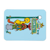 Sesamstraat | Onder Sesamstraat Magneet (Horizontaal)