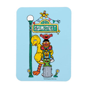 Sesamstraat   Onder Sesamstraat Magneet