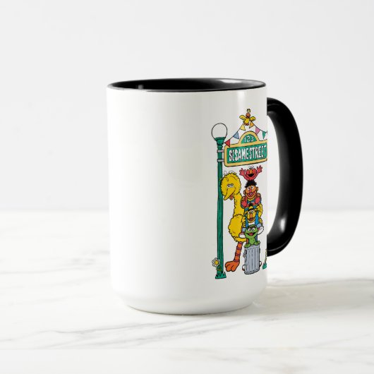 Sesamstraat | Onder Sesamstraat Mok (Voorkant rechts)