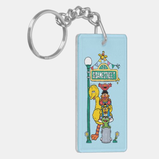 Sesamstraat | Onder Sesamstraat Sleutelhanger (Voorkant Links)