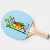 Sesamstraat | Onder Sesamstraat Tafeltennisbatje (Zijkant)