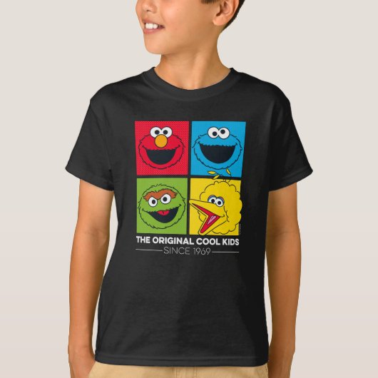 Sesamstraat | Oorspronkelijke Kinderen T-shirt (Voorkant)