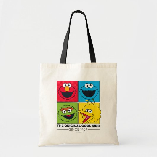 Sesamstraat | Oorspronkelijke Kinderen Tote Bag (Voorkant)