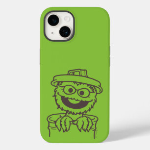 Sesamstraat   Oscar de Grouch Case-Mate iPhone 14 Hoesje