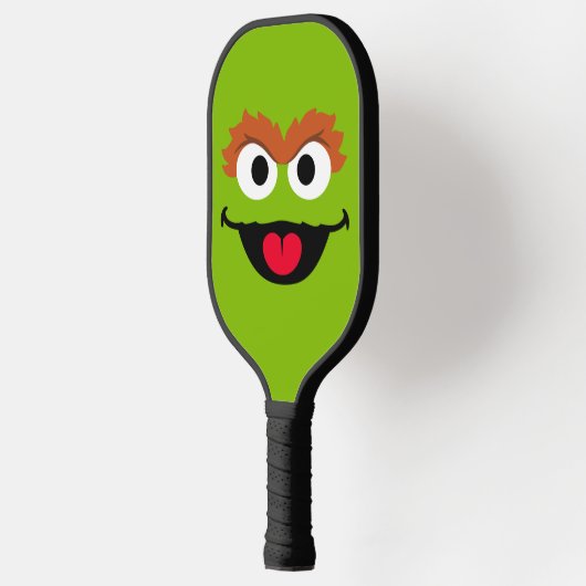 Sesamstraat Oscar de Grouch Face Pickleball Paddle (Links)
