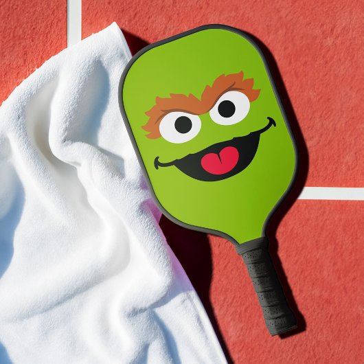 Sesamstraat Oscar de Grouch Face Pickleball Paddle
